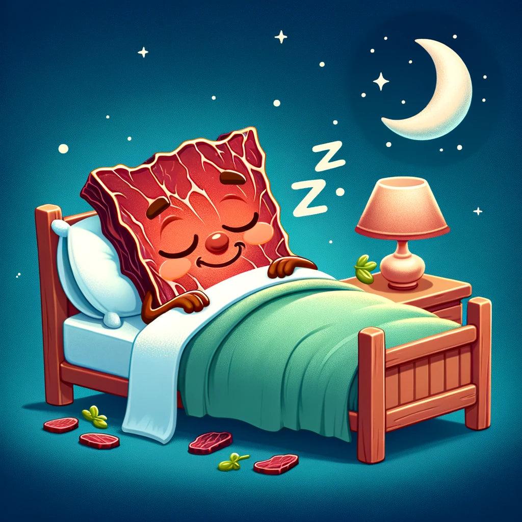 Beef Jerky and Sleep: Does It Keep You Awake? - BargainBoxed.com