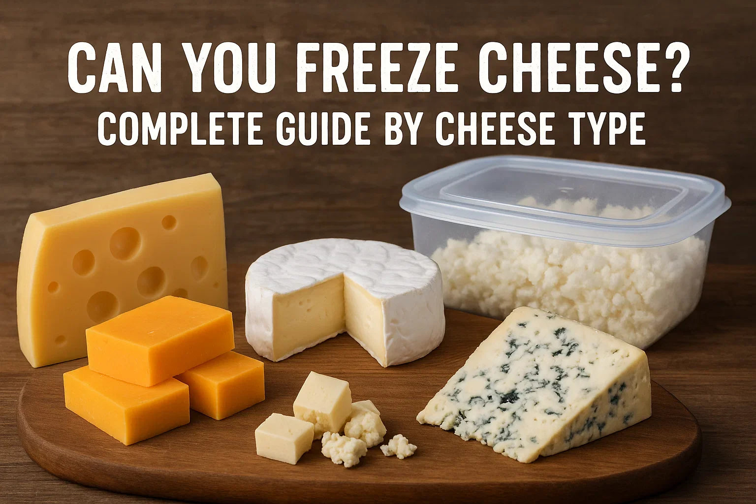 Can You Freeze Cheese? Complete Guide by Cheese Type – BargainBoxed.com