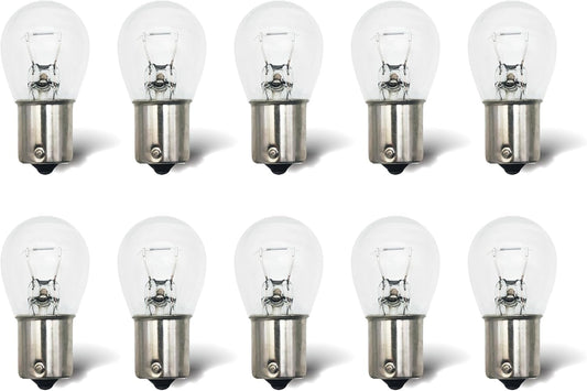 1156 Light Bulb 10 Pack, Automotive Brake Light Turn 1156 Miniature Bulb Mini Bulb Taillight Turn Signal Light