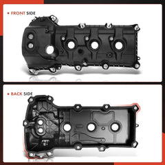 A-Premium Left & Right Engine Valve Cover with Gasket & Bolt Compatible with Ford F-150, Explorer, Edge, Transit-150/250/350/350 HD, Mustang, Taurus, Flex & Lincoln MKZ, MKX, MKS, MKT, 3.5L 3.7L