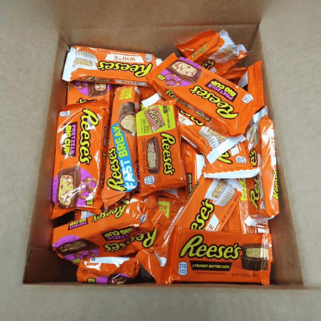 Bulk Reese's Variety Mix Bargain Box 50 Items