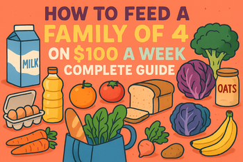 How to Feed a Family of 4 on $100 a Week: Complete Guide – BargainBoxed.com