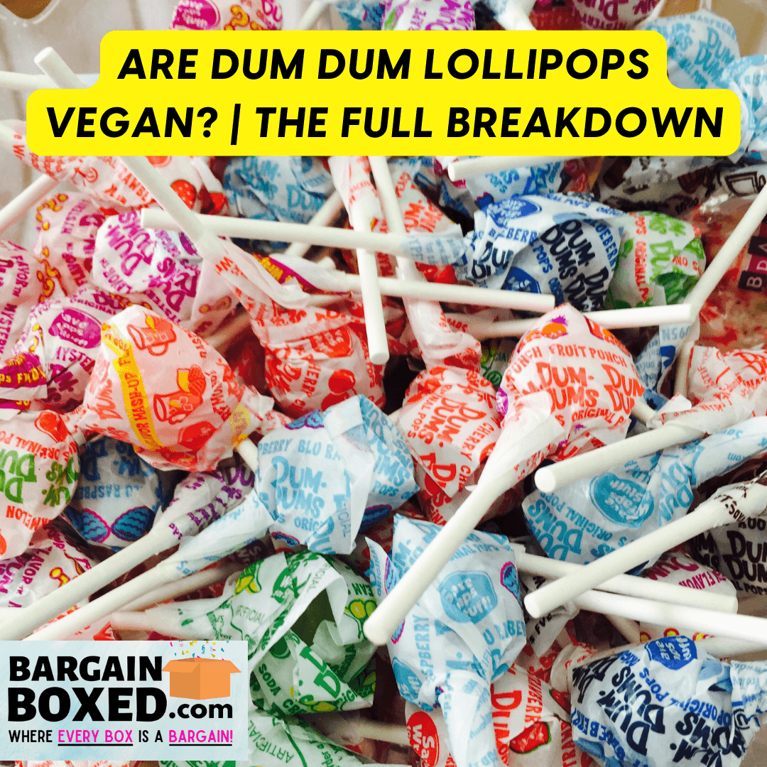 Are Dum Dum Lollipops Vegan? What's In Dum Dum Suckers?