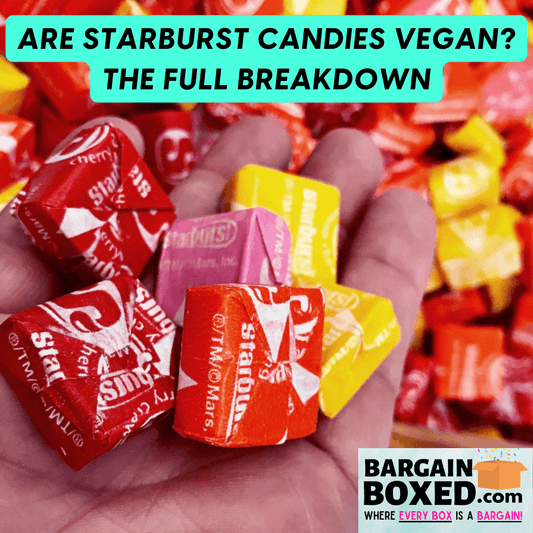 Are Starburst Vegan? Are Starburst Halal? Are Starburst Dairy Free?
