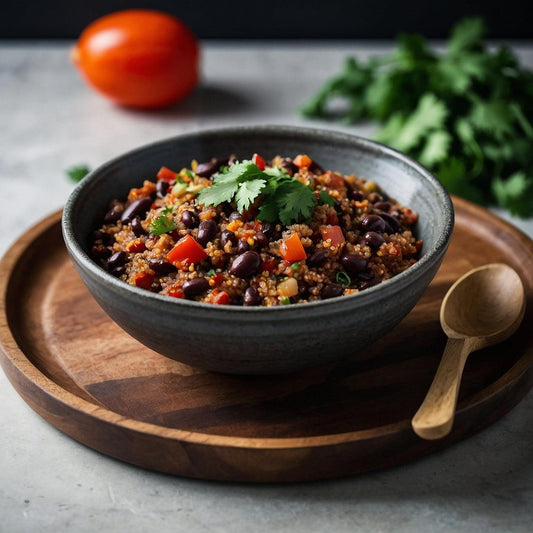 Hearty Quinoa and Black Bean Chili Recipe - BargainBoxed.com