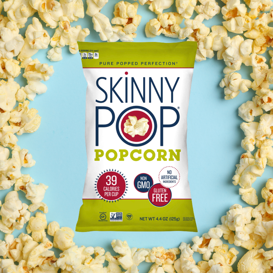 Skinny Pop Popcorn | A Healthier Snack Option