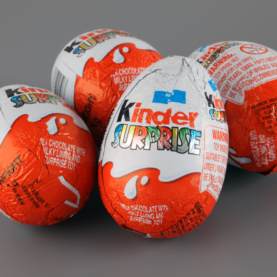 The History Of Kinder Joy Surprise Eggs & When They Were Created