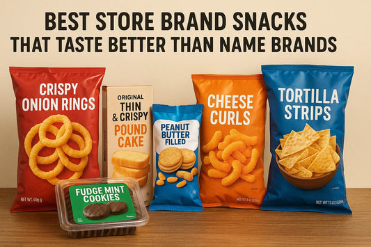 Discover the best store brand snacks that taste even better than name brands! Save money without sacrificing flavor with these surprising grocery store gems.