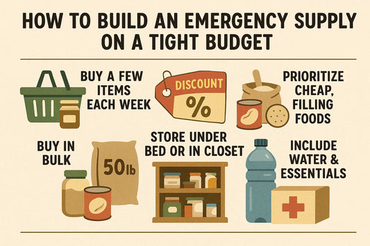 How to Build an Emergency Food Supply on a Tight Budget