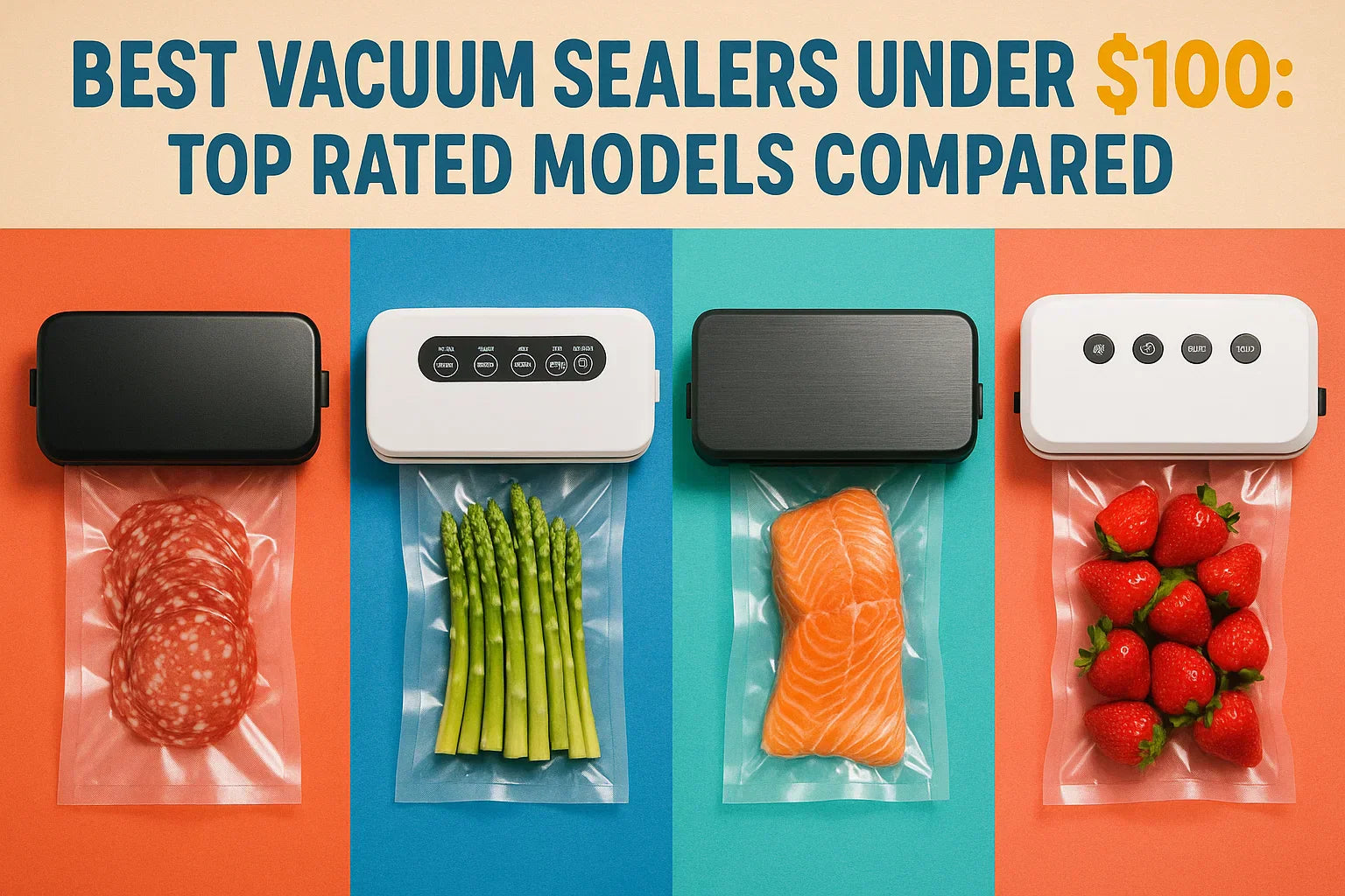 Best Vacuum Sealers Under $100: Top Rated Models Compared ...