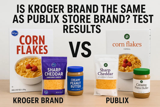 Is Kroger Brand the Same as Publix Store Brand? Test Results