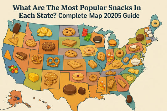 What Are the Most Popular Snacks in Each State? Complete Map