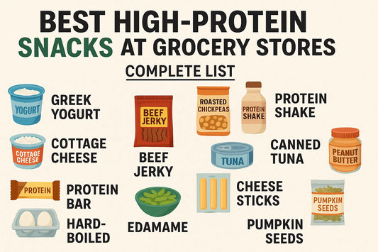 Best High Protein Snacks at Grocery Stores: Complete List