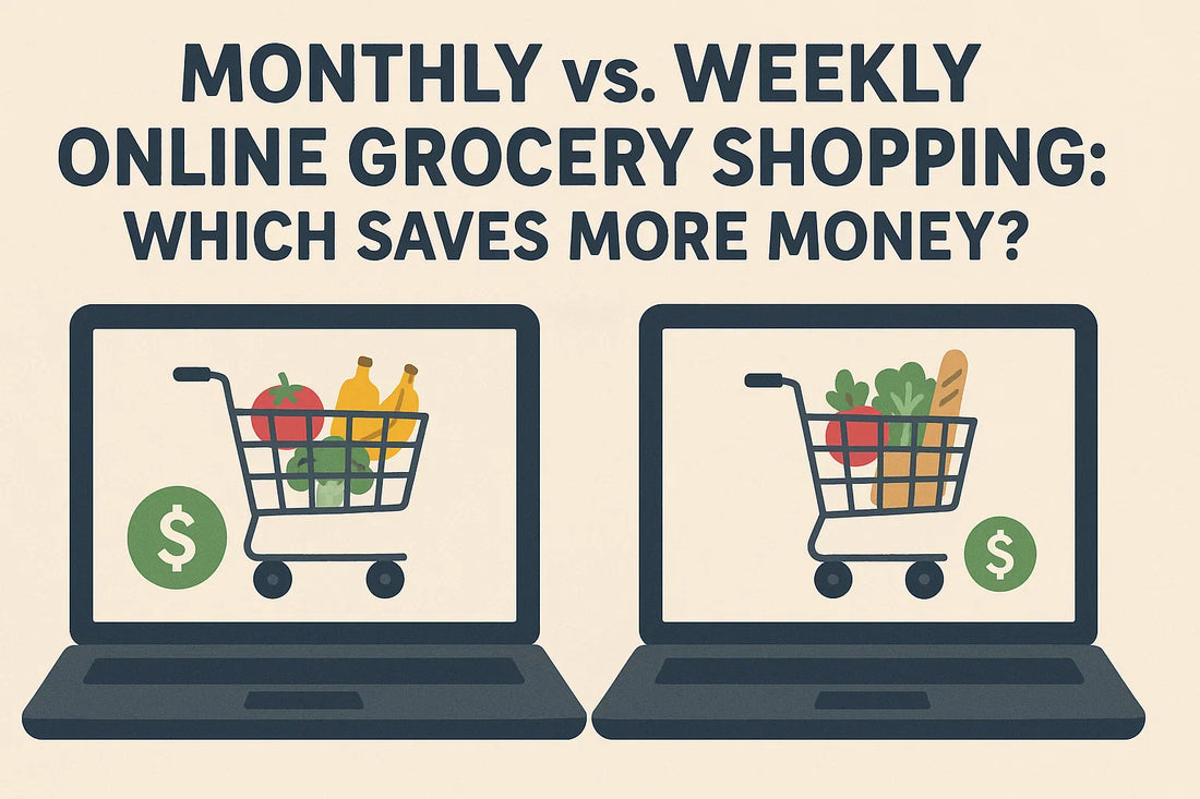 Monthly vs. Weekly Online Grocery Shopping: Which Saves More Money?