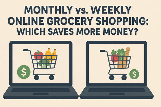 Monthly vs. Weekly Online Grocery Shopping: Which Saves More Money?