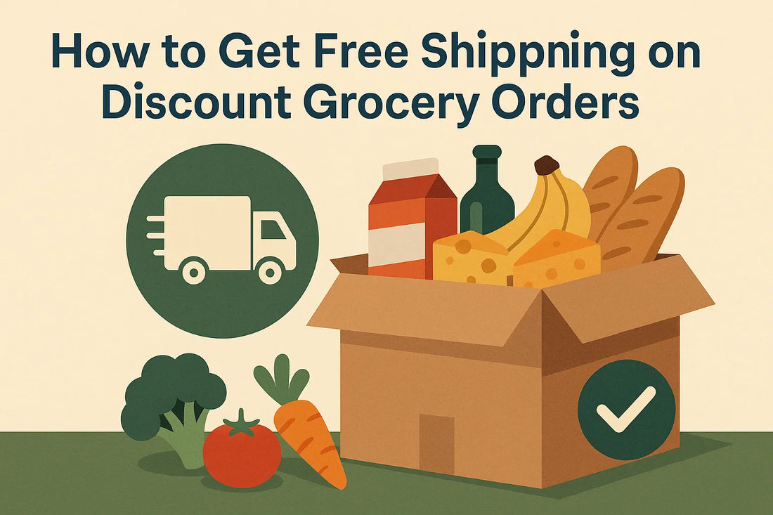 How to Get Free Shipping on Discount Grocery Orders
