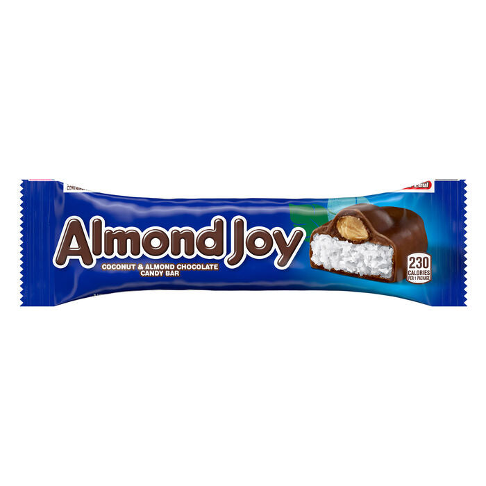 Almond Joy Milk Chocolate Coconut Almond Standard Size 1.61oz Candy Bar