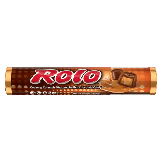 Rolo Candy, Rich Chocolate Caramel Candy 1.7 oz Roll - BargainBoxed.com