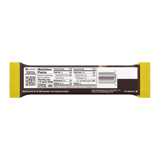 5TH AVENUE Crunchy Peanut Butter in Chocolate King Size Candy Bar, 3.4 oz