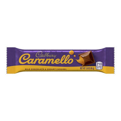 Cadbury Caramello Milk Chocolate and Creamy Caramel Candy, 1.6 oz, Bar