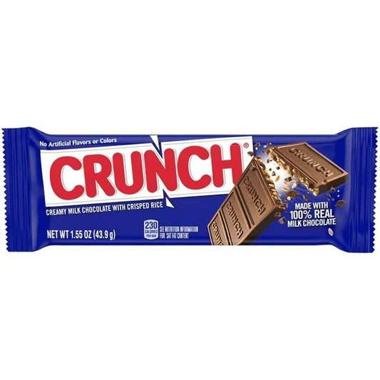 Crunch Creamy Milk Chocolate Candy Bar, 1.55 oz