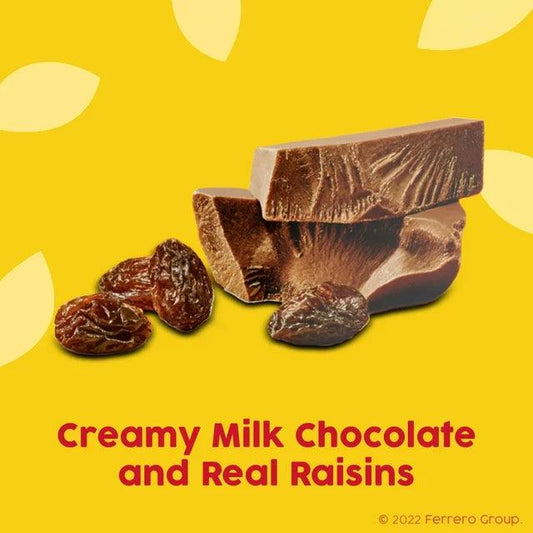 Raisinets, Milk-Chocolate-Covered California Raisins, Movie Theater Candy Box, 3.1 oz Box