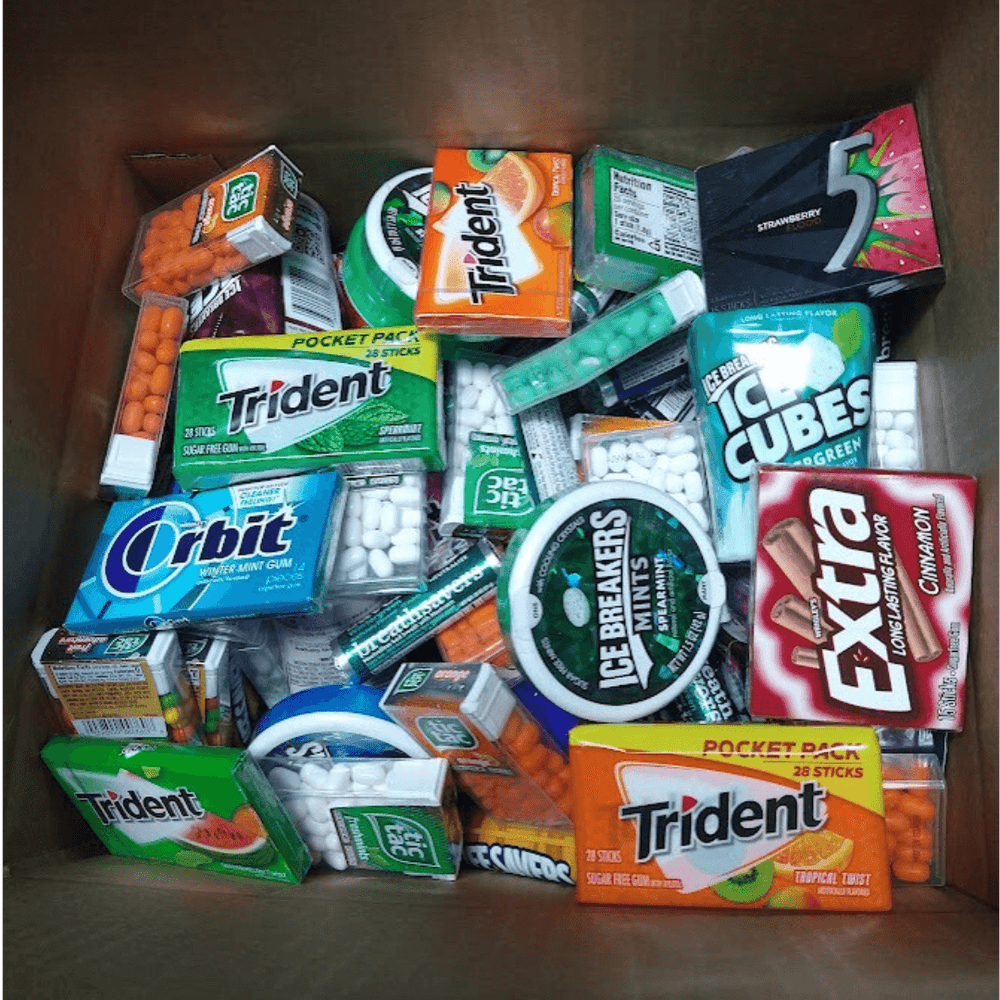 Gum & Mints Variety Mix Bargain Box ~ 120 Items - BargainBoxed.com