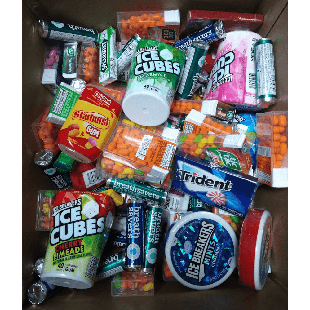 Gum & Mints Variety Mix Bargain Box ~ 120 Items - BargainBoxed.com