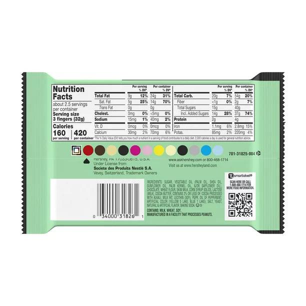 Kit Kat Duos Mint Creme and Dark Chocolate King Size Wafer Candy, 3 oz, Bar - BargainBoxed.com