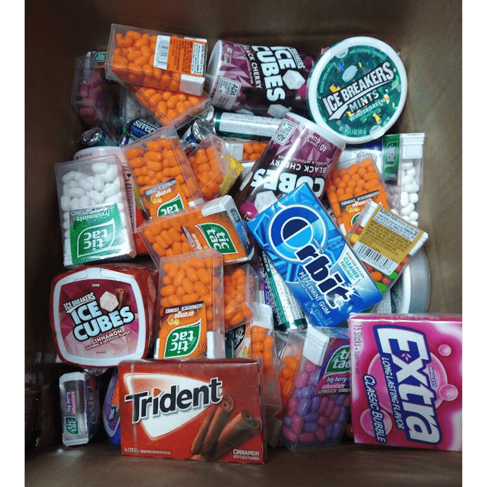 Gum & Mints Variety Mix Bargain Box ~ 120 Items - BargainBoxed.com