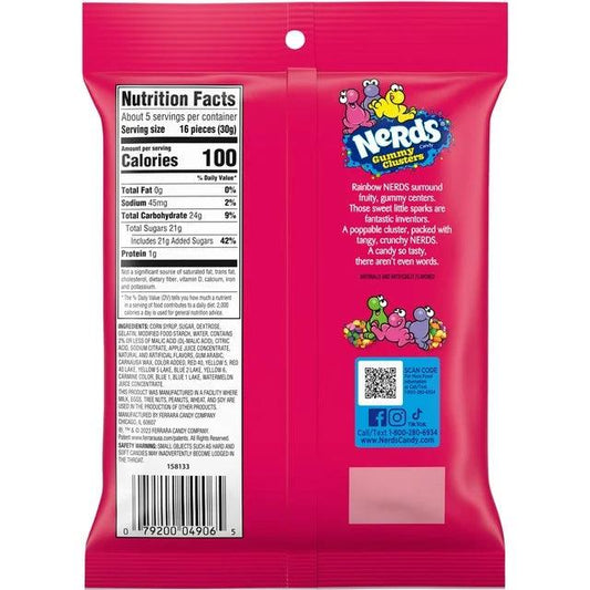 Nerds Gummy Clusters Candy, 5 oz