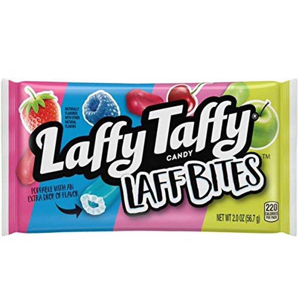 Laffy Taffy Laff Bites Candy, 2 oz Bag - BargainBoxed.com