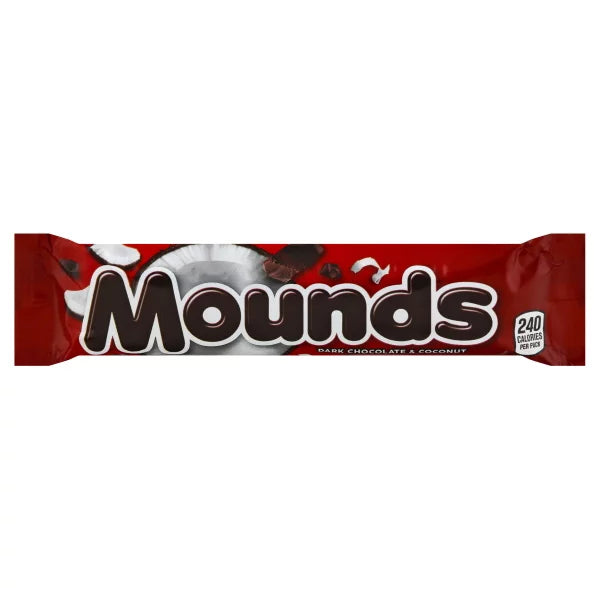 Mounds Dark Chocolate And Coconut Candy Bar, 1.75 oz