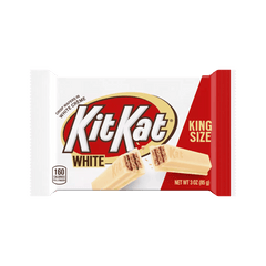 Kit Kat King Size Crisp Wafers in White Creme, 3oz - BargainBoxed.com
