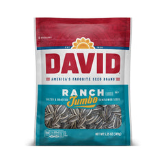 David Seeds Roasted and Salted Ranch Jumbo Sunflower Seeds, 5.25 oz - BargainBoxed.com