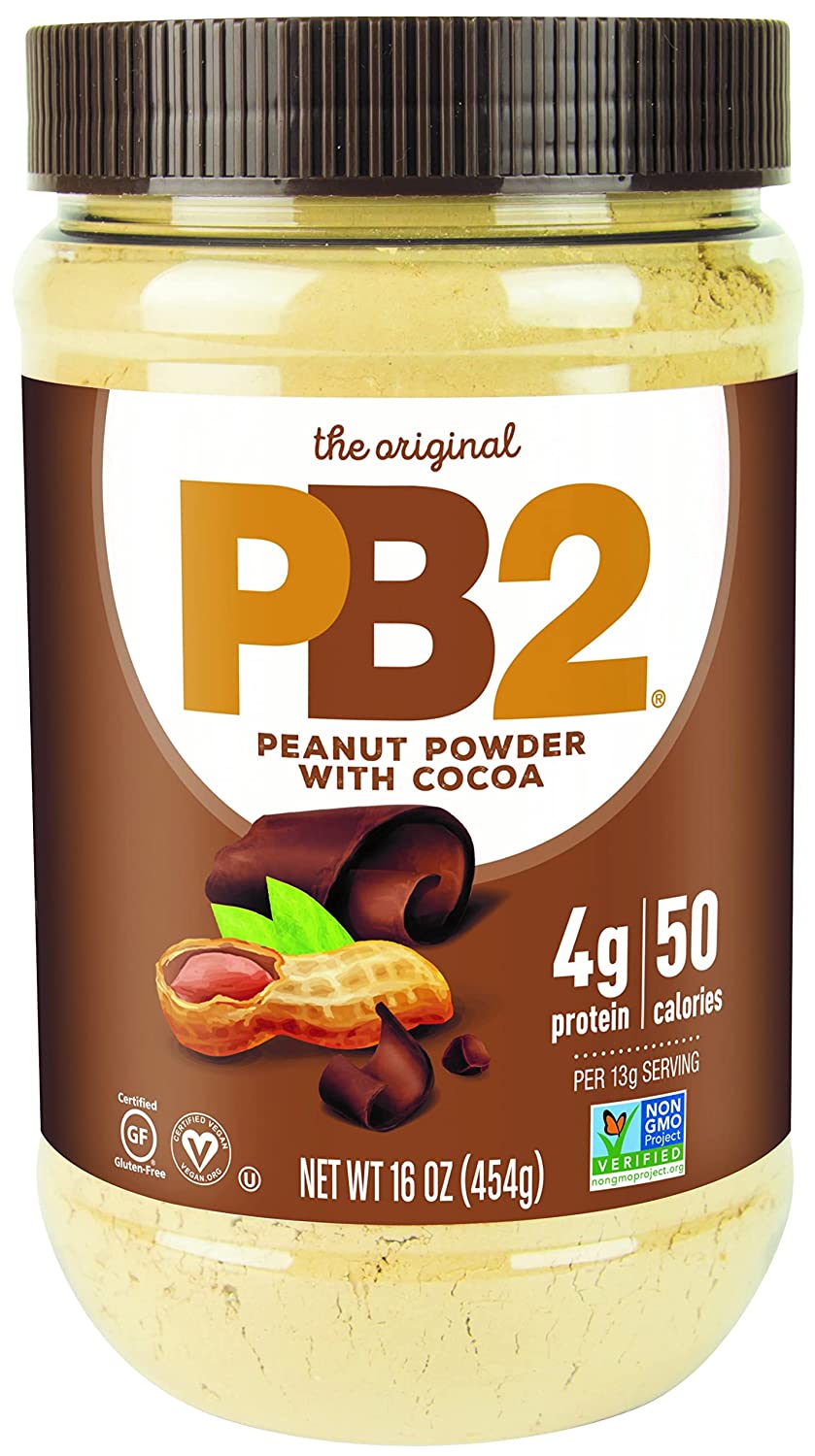 PB2 Powdered Chocolate Peanut Butter with Cocoa, 16oz Jar