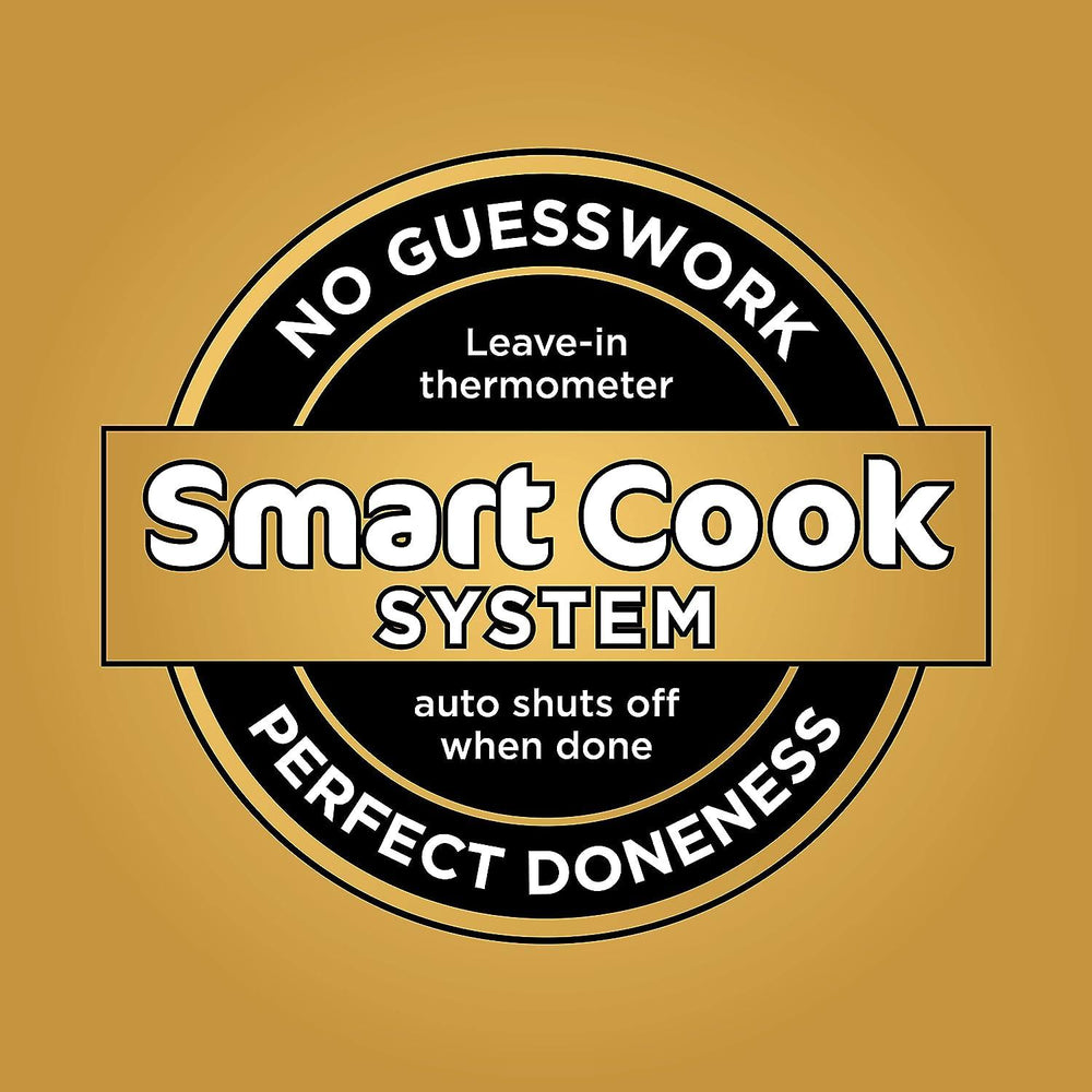 Ninja DZ550 Foodi 10 Quart 6-in-1 DualZone Smart XL Air Fryer with 2 Independent Baskets, Smart Cook Thermometer for Perfect Doneness, Match Cook & Smart Finish to Roast, Dehydrate & More - BargainBoxed.com