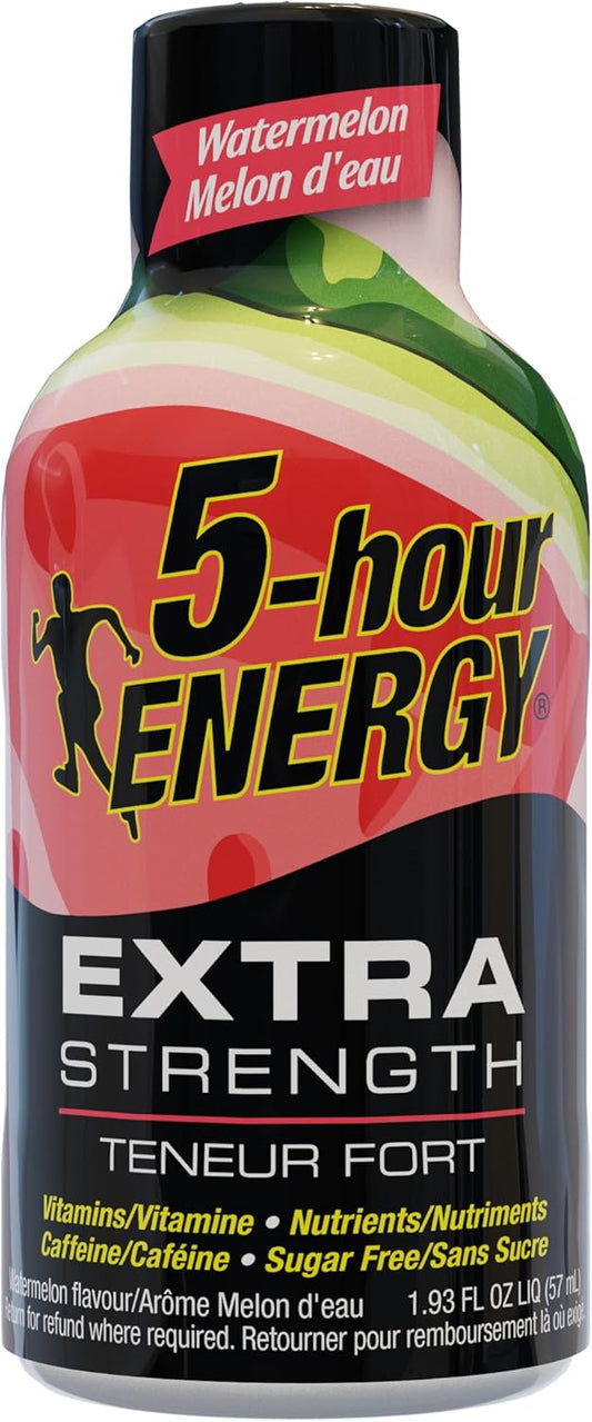 5-Hour Energy Extra Strength Sugar Free Watermelon Energy Shot 1.93 oz