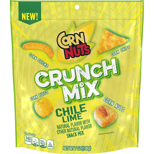 Corn Nuts Crunch Mix Chile Lime Snack Mix, 7 oz. Bag