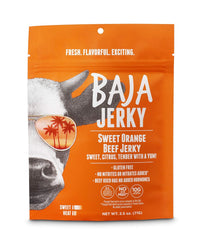 Sweet Orange Beef Jerky - Baja Vida Beef Jerky | Cheap Jerky