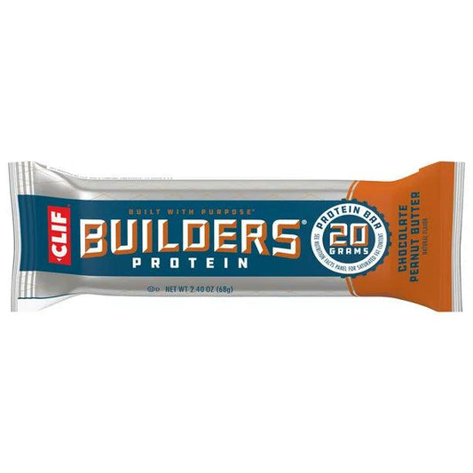 CLIF Builder's 20g Protein Bar, Chocolate Peanut Butter - 2.4 oz