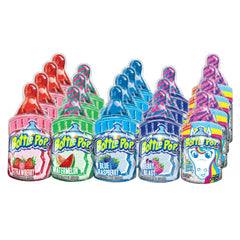 Baby Bottle Pop, Assorted Flavors, Lollipop Candy, Display Tray, 19.8 oz, 18 Count