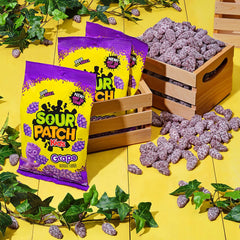 Sour Patch Kids Grape Soft & Chewy Candy, 8.02 oz
