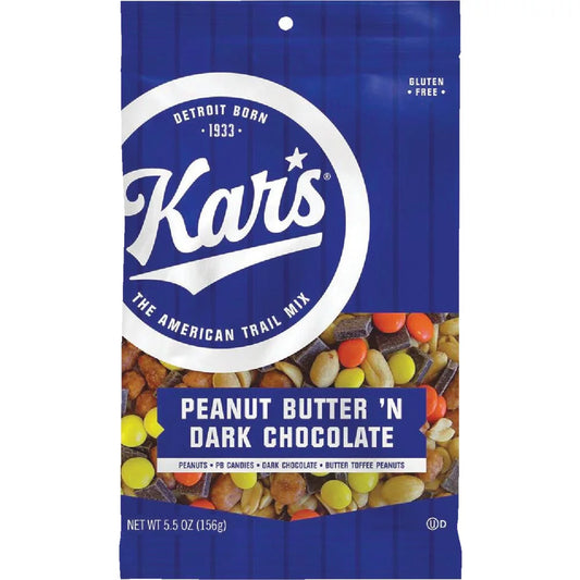 Kar's Peanut Butter 'N Dark Chocolate Trail Mix, 5.5 oz