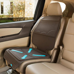 Munchkin® Brica® Elite Seat Guardian™ Child Car Seat Protector with Grime Guard™ Fabric, Dark Grey