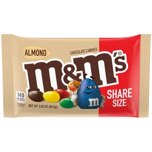 Almond M&M's Share Size, 2.83 Oz