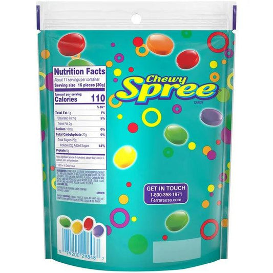 Spree Chewy Candy Resealable Bag, 12 oz