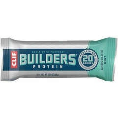 Clif Builders Protein Bars, Chocolate Mint, 2.4 oz - BargainBoxed.com
