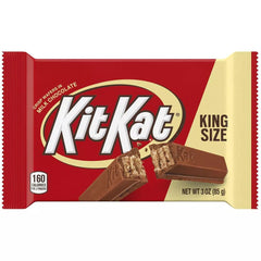 Kit Kat Chocolate Wafer King Size Candy Bar, 3 oz
