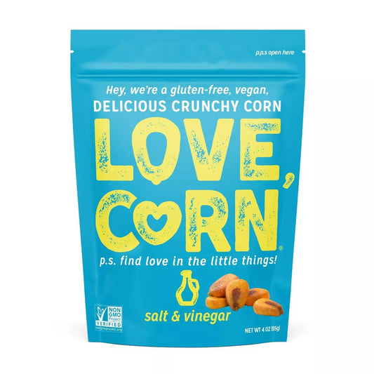 LOVE CORN Salt & Vinegar - 4oz